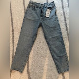 Zara classic mom jean